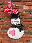 Valentine Snowman